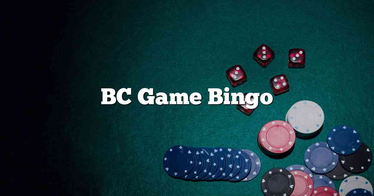 BC Game Bingo